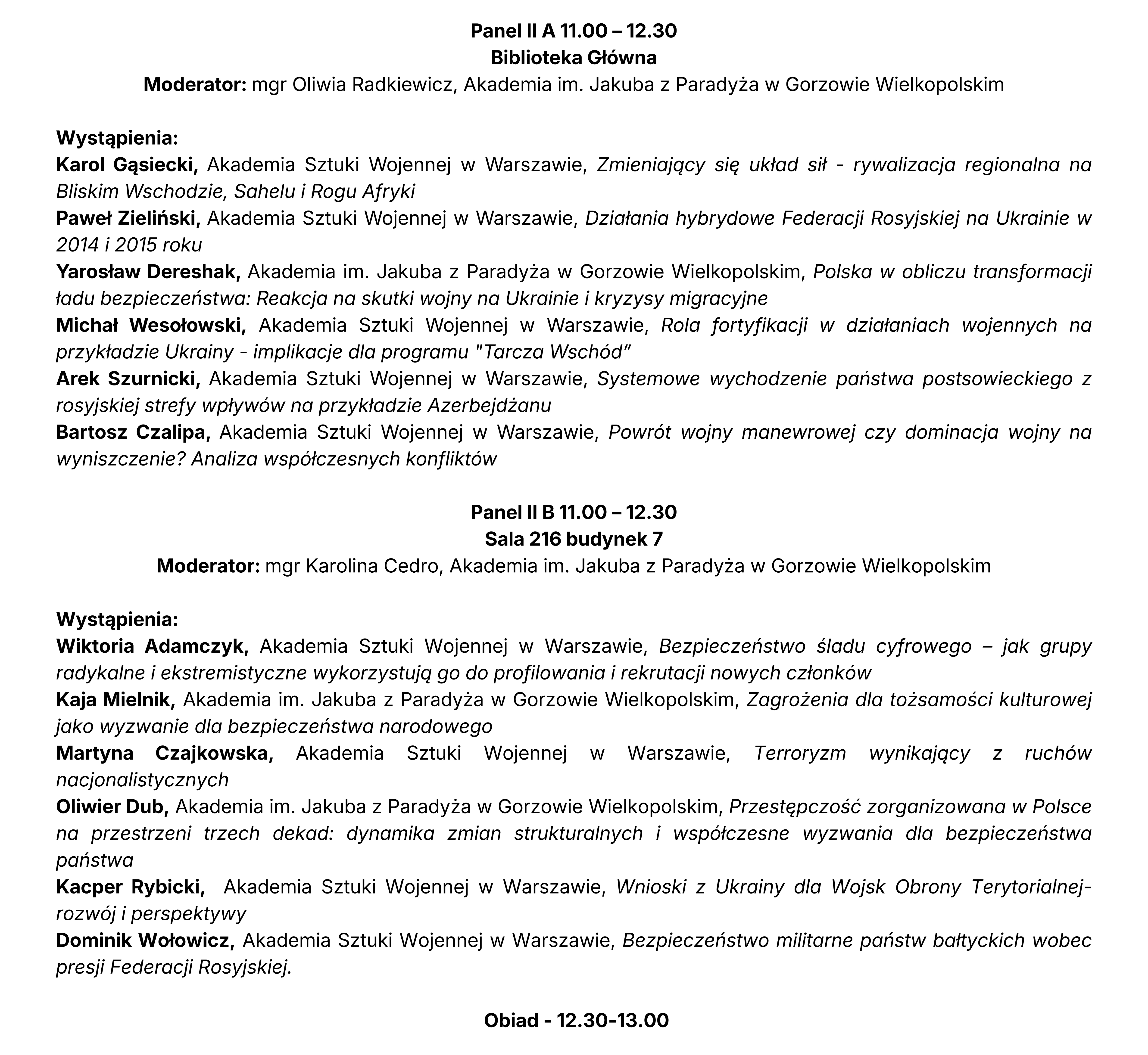 Program konferencji strona 4